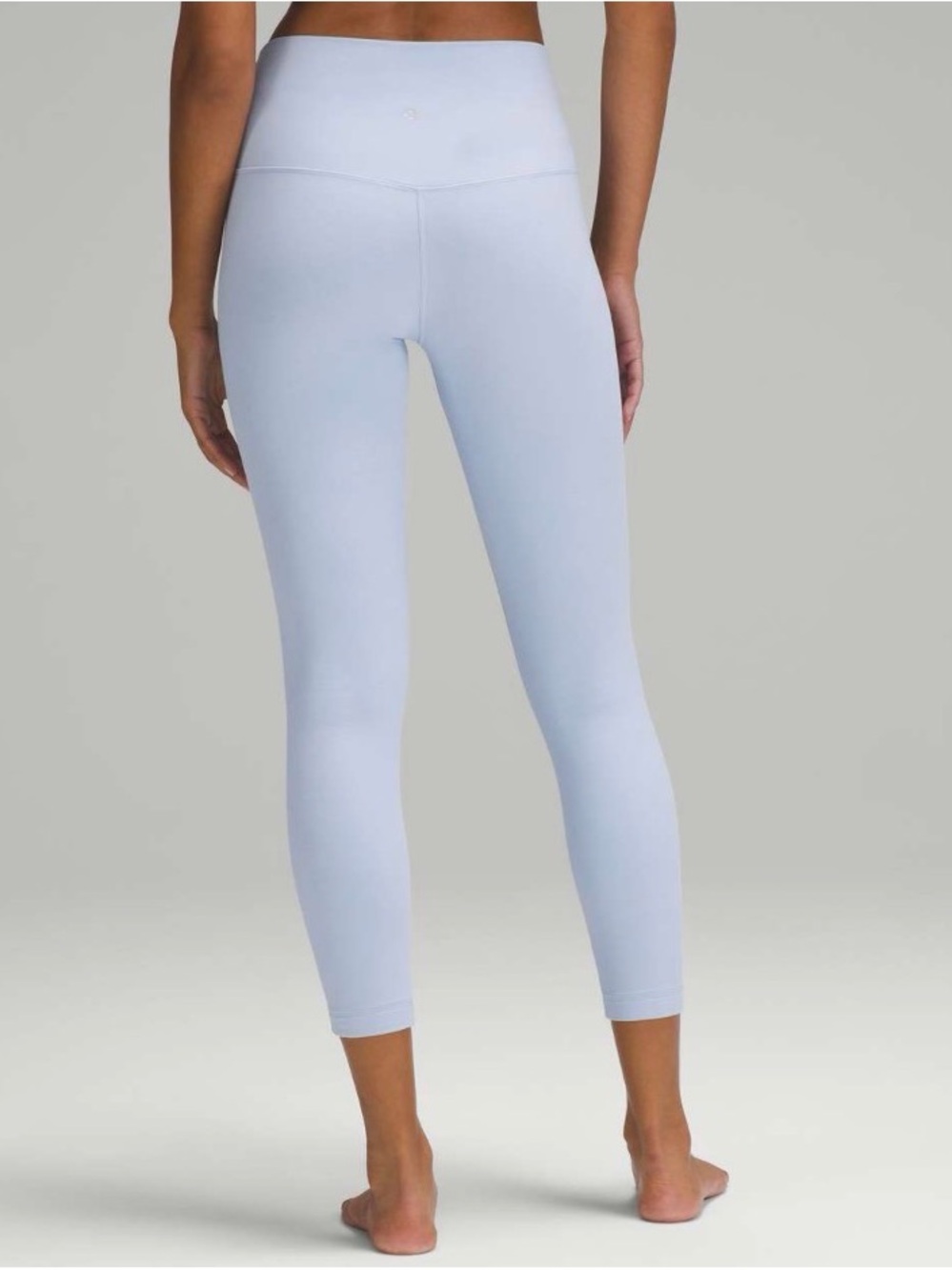 Lululemon Align High-Rise Lined Pant 25" Blue Linen, sz 2